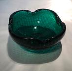 Muranoglas schaaltje met controlled vierkante luchtbelletjes, Antiek en Kunst, Ophalen of Verzenden