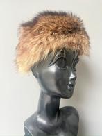 DENT CLER VINTAGE 100% VOS BONT BONTEN MUTS HOED PET, 56 of 57 cm (M, 7 of 7⅛ inch), Ophalen of Verzenden, Vintage, Pet