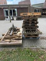 Oude Pallets voor Brandhout, Doe-het-zelf en Verbouw, Hout en Planken, Ophalen, Gebruikt, 25 tot 50 mm, Pallet