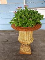 Brocante tuinvaas 30 cm., Tuin en Terras, Tuinvazen, Gebruikt, *, *, Ophalen