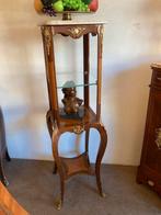 Mooie open staander vol met brons 1m35 hoog, Ophalen