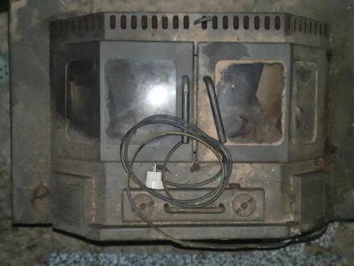 Mooie inzet houtkachel, Huis en Inrichting, Kachels, Gebruikt, Inbouw, Houtkachel, Hout, Ophalen