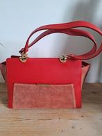 Italiaans leren tas van Vera Pelle, Sieraden, Tassen en Uiterlijk, Tassen | Damestassen, Ophalen of Verzenden, Nieuw, Rood, Handtas