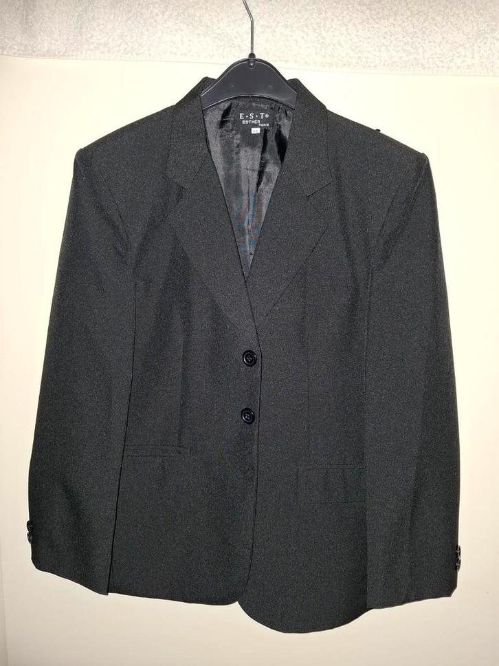 Kinderpak 3-delig, Kleding | Dames, Jasjes, Kostuums en Pakken, Zo goed als nieuw, Kostuum of Pak, Maat 34 (XS) of kleiner, Zwart