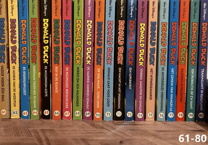 Prachtige complete set Donald Duck pockets deel 61 t/m 80!, Boeken, Stripboeken, Zo goed als nieuw, Complete serie of reeks, Ophalen of Verzenden