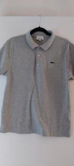 Grijs poloshirt Lacoste sport mt 4, Ophalen of Verzenden, Zo goed als nieuw, Grijs