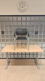 Wiesner Hager Alu form Zwart leer, Ophalen, Zwart, Design, Metaal