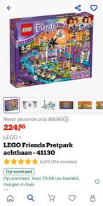 LEGO Friends 41130 Pretpark achtbaan, Ophalen of Verzenden, Zo goed als nieuw