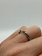 Z919 Pandora zilveren ring Hold my Hand maay 18,25, 18 tot 19, Ophalen of Verzenden, X, Dame