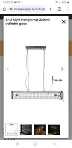AnLi Style Hanglamp Ø20cm cylinder gaas, Zijlstra 4004JL., Huis en Inrichting, Lampen | Hanglampen, Ophalen of Verzenden, Zo goed als nieuw