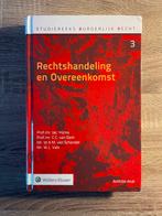 Rechtshandeling en Overeenkomst (achtste druk), Ophalen of Verzenden, Wolters Kluwer, Alpha, WO