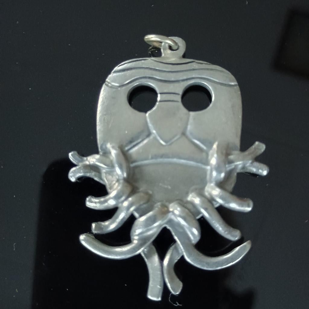 Hangertje van Jorgen Jensen, gemerkt nummer 426, Sieraden, Tassen en Uiterlijk, Ophalen of Verzenden, Wit, Overige materialen