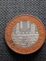 Delft: zeer mooie penning uitgegeven nav 750 jaar stadsrecht, Postzegels en Munten, Ophalen of Verzenden, Koningin Beatrix, Overige waardes