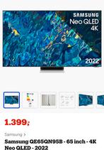 Samsung QE65QN95B - 65 inch - 4K Neo QLED TV, Ophalen, QLED, 120 Hz, Zo goed als nieuw