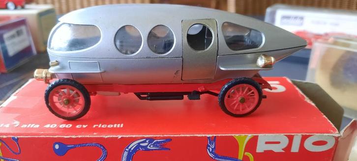 Rio 4284 Alfa Romeo Ricotti 40/60 CV 1914 Grigio Martellato, Hobby en Vrije tijd, Modelauto's | 1:43, Gebruikt, Auto, Overige merken