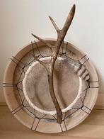 Sjamanendrum paard, Sneeuwuil 42 cm, Ophalen of Verzenden, Nieuw, Trommel