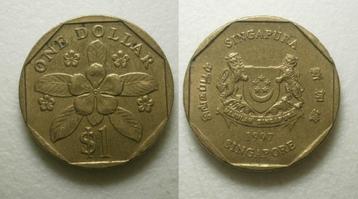 PD31251 Singapore 1 dollar 1997 beschikbaar voor biedingen
