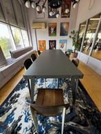 Stalen Design Tafel Lloyd Table van Functionals, Ophalen, Gebruikt, 200 cm of meer, 50 tot 100 cm