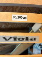 Twee Nieuwe Viola Lattenbodems 80x200, Ophalen, Eenpersoons, Nieuw, 80 cm