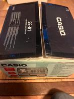 Casio se-g1 kassa met doos - als nieuw, Verzamelen, Verzenden