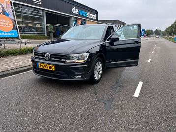 Volkswagen Tiguan 2.0 TDI 150pk DSG 2019 Zwart beschikbaar voor biedingen