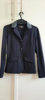 QHP wedstrijdjas zwart, Dieren en Toebehoren, Paardrijkleding, Ophalen of Verzenden, Zo goed als nieuw, Dressuur, Bovenkleding