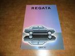 brochure Fiat Regata  1984, Boeken, Auto's | Folders en Tijdschriften, Gelezen, Overige merken, Ophalen of Verzenden