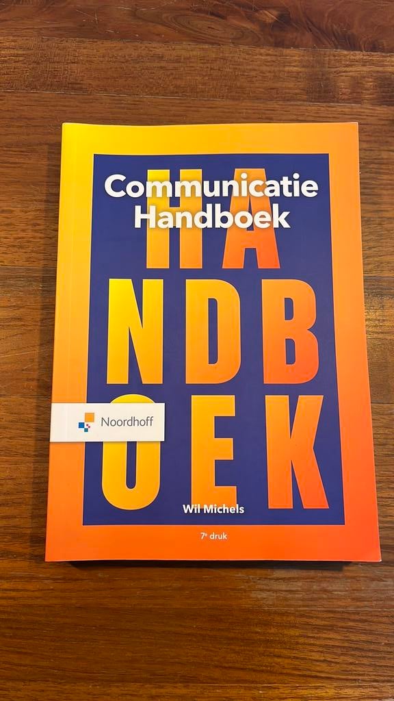 Wil Michels - Communicatie handboek, Wil Michels, Nieuw, Ophalen of Verzenden, Management