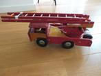 Vintage houten brandweerauto, Kinderen en Baby's, Speelgoed | Houten speelgoed, Ophalen, Gebruikt, Overige typen