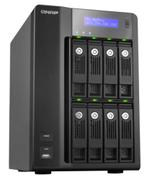 QNAP TS-809 Pro, 8-BAY NAS uitgebreid naar 2GB geheugen 0304, Computers en Software, Ophalen of Verzenden, Zo goed als nieuw, Intern