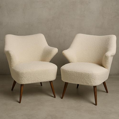 Set van 2 Mid Century Modern Cocktail lounges, Verzamelen, Retro, Huis en Inrichting, Ophalen