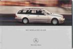 Mercedes-Benz Die T-Modelle der E-Klasse (juli 2001), Boeken, Auto's | Folders en Tijdschriften, Nieuw, Ophalen of Verzenden, Mercedes