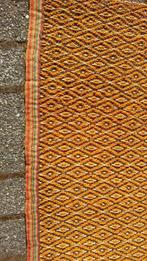 Sisal loper met schade 407 x 133 cm, Gebruikt, 200 cm of meer, Rechthoekig, 50 tot 100 cm