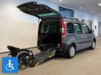 Renault Kangoo Rolstoelauto 3+1, rolstoel geschikt, Auto's, Renault, Voorwielaandrijving, Gebruikt, Zwart, Bedrijf
