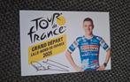 Foto Remco Evenepoel met handtekening (print) Tour de France, Verzenden, Nieuw, Overige sporten, Overige typen