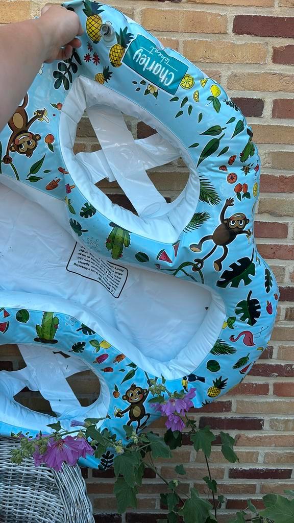 Tweeling zwemband, Kinderen en Baby's, Speelgoed | Buiten | Opblaasfiguren, Zo goed als nieuw, Ophalen of Verzenden
