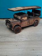 Houten safari auto, Ophalen of Verzenden, Zo goed als nieuw