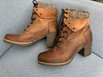 Hush Puppies leren veter laarsjes, bruin maat 40, Bruin, Lage of Enkellaarzen, Ophalen of Verzenden, Zo goed als nieuw