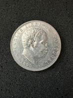 Zilveren munt 1899 Portugal 1000 Reis, Ophalen of Verzenden, Overige landen, Zilver