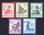 Nvph 563-567 kinderzegels 1950 ongebruikt., Postzegels en Munten, Postzegels | Nederland, Ophalen of Verzenden, Na 1940, Postfris