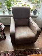 Lederen Stoel als nieuw, Ophalen, Bruin, Leer, Zo goed als nieuw