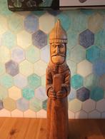 Mogelijk viking of religieus houtsnijwerk beeldje, Ophalen of Verzenden