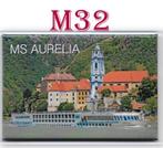 M32 Koelkastmagneet MS Aurelia Thuishaven Keulen, Ophalen of Verzenden, Zo goed als nieuw