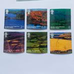 Engeland 2004 Serie Landschappen  Mi 2195 - 2200, Ophalen of Verzenden, Gestempeld