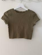 New Yorker croptop olijf groen, maat M/38, Maat 38/40 (M), New Yorker, Ophalen of Verzenden, Zo goed als nieuw