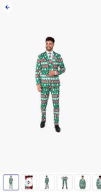 Suitmeister Christmas Green Nordic L, Kleding | Heren, Kostuums en Colberts, Ophalen of Verzenden, Zo goed als nieuw, Groen