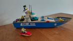 Lego City 7287 Politieboot met jetski, Kinderen en Baby's, Speelgoed | Duplo en Lego, Ophalen of Verzenden, Gebruikt, Complete set