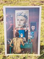Art print, Poster David Bowie, The Actor by Borin van Loon., Verzamelen, Posters, Ophalen, Met lijst, A4 of kleiner, Film en Tv