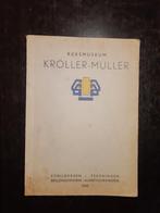 Originele Gids Kroller Muller Museum 1938 Bart van der Leck, Gelezen, Verzenden, Meerdere auteurs, Overige onderwerpen