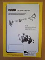 Folder Reck mengmestmixers, Ophalen of Verzenden, Gelezen, Tractor en Landbouw
